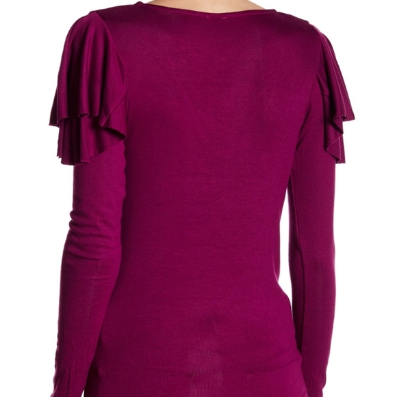 Free People On Rewind Ruffle Trim Blouse - Picture 2 of 2